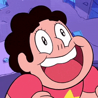 Steven Universe. He's happy then he's sad.